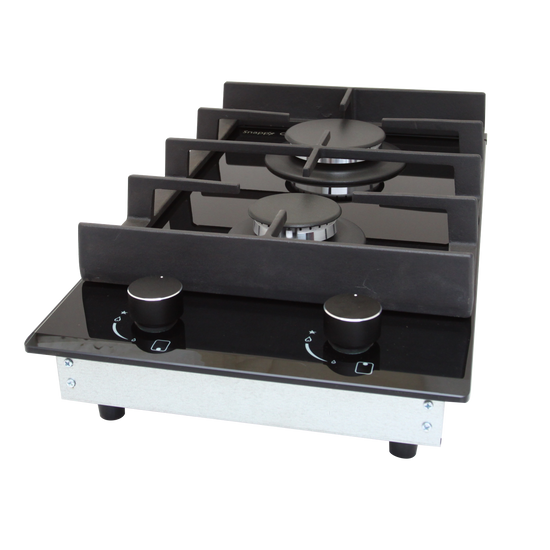 Snappy Chef 2-burner Gas Stove SCG003