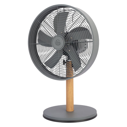 Swan Nordic Slate Grey 30cm Desk Fan SDF30G