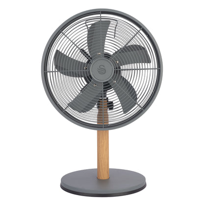 Swan Nordic Slate Grey 30cm Desk Fan SDF30G