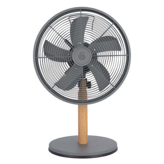 Swan Nordic Slate Grey 30cm Desk Fan SDF30G