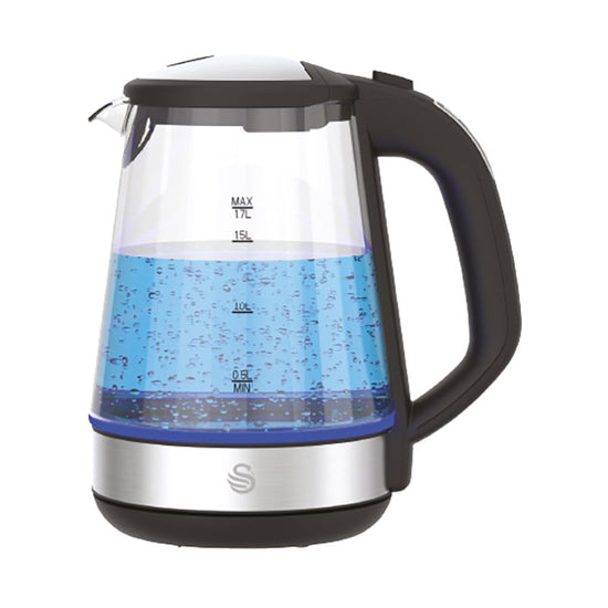 Swan 1,7 Litre Digital Cordless Glass Kettle SGK28D