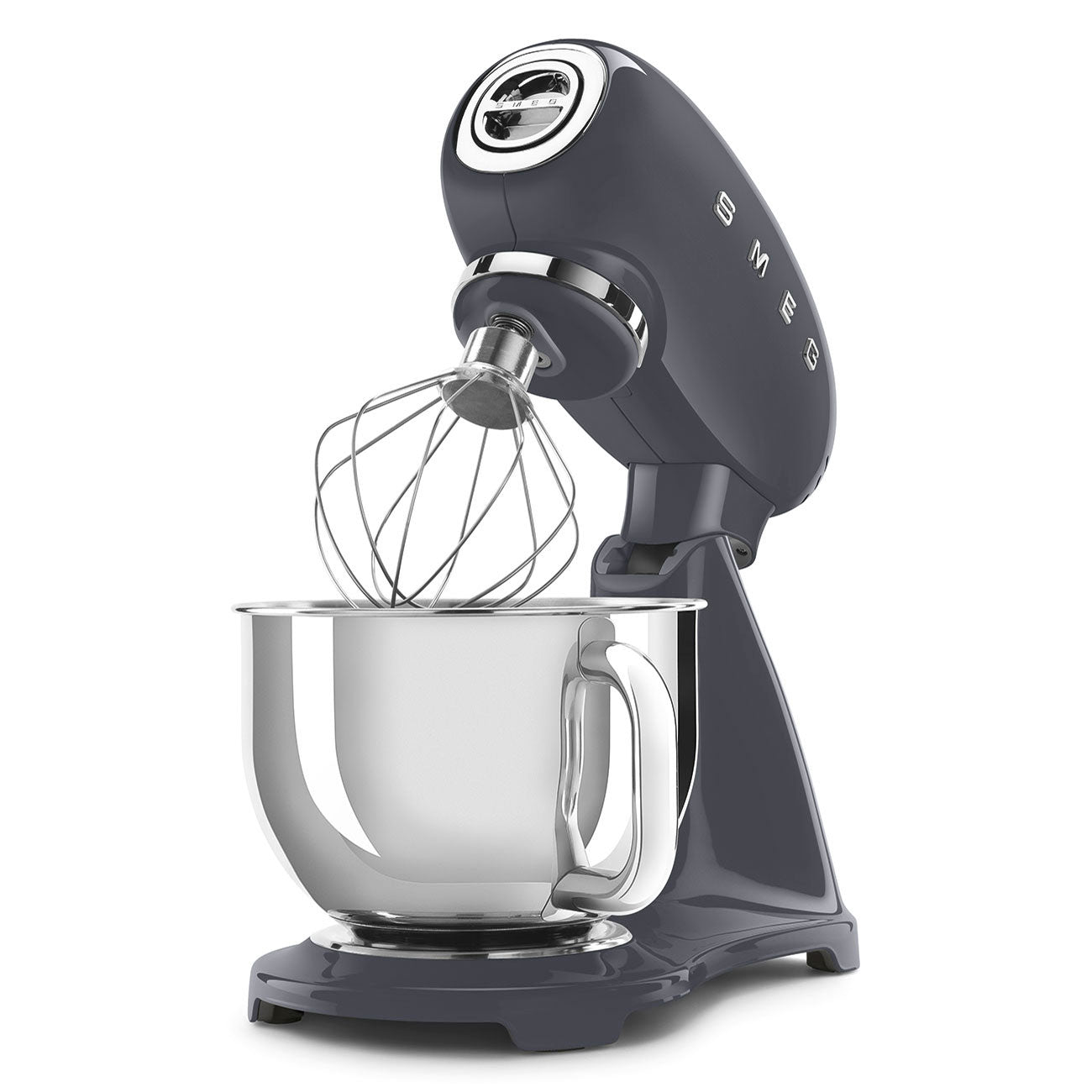 Smeg 50's Style 4.8L Stand Mixer Full Color Slate Grey SMF03GREU