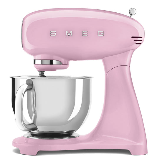 Smeg 50's Style 4.8L Stand Mixer Full Color Pink SMF03PKEU
