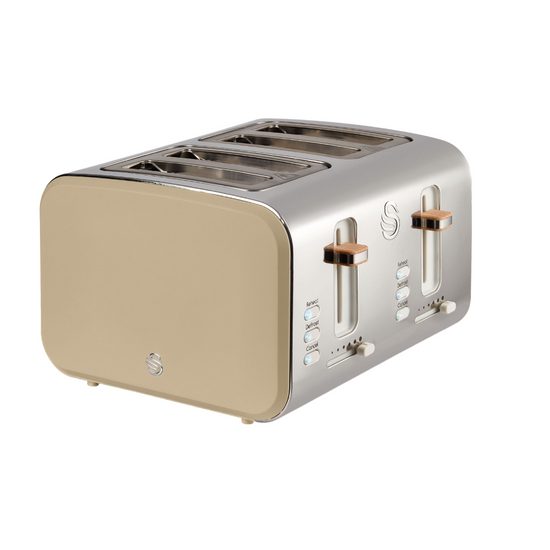 Swan Nordic Oatmeal 4 Slice Toaster SNT4O