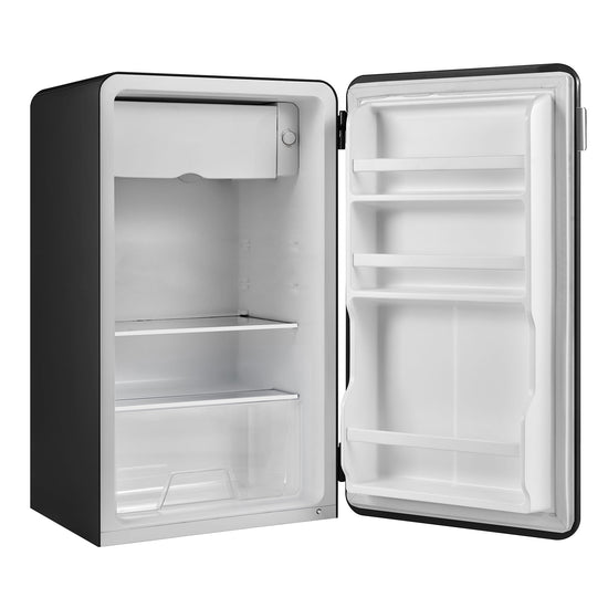 Swan 93 Litre Retro Black Bar Fridge SRF9B