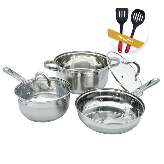 Snappy Chef 7pc Supreme Cookware Set SSCS007