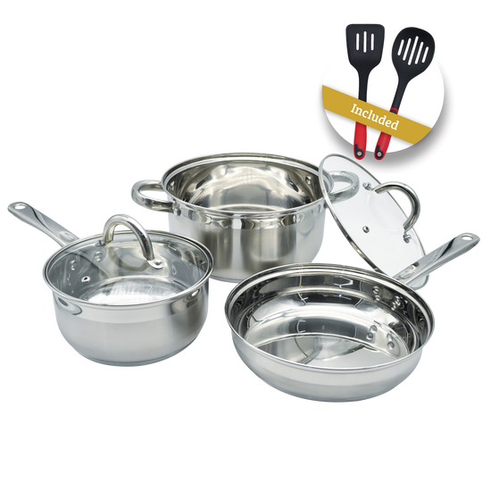 Snappy Chef 7pc Supreme Cookware Set SSCS007