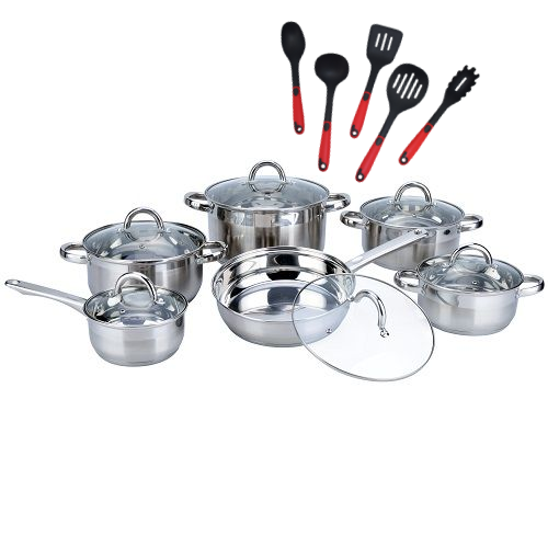 Snappy Chef 12pc Supreme Cookware Set SSCS018