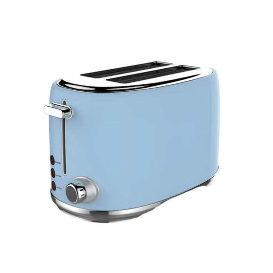 Swan 2 Slice Stainless Steel Blue Toaster ST01B