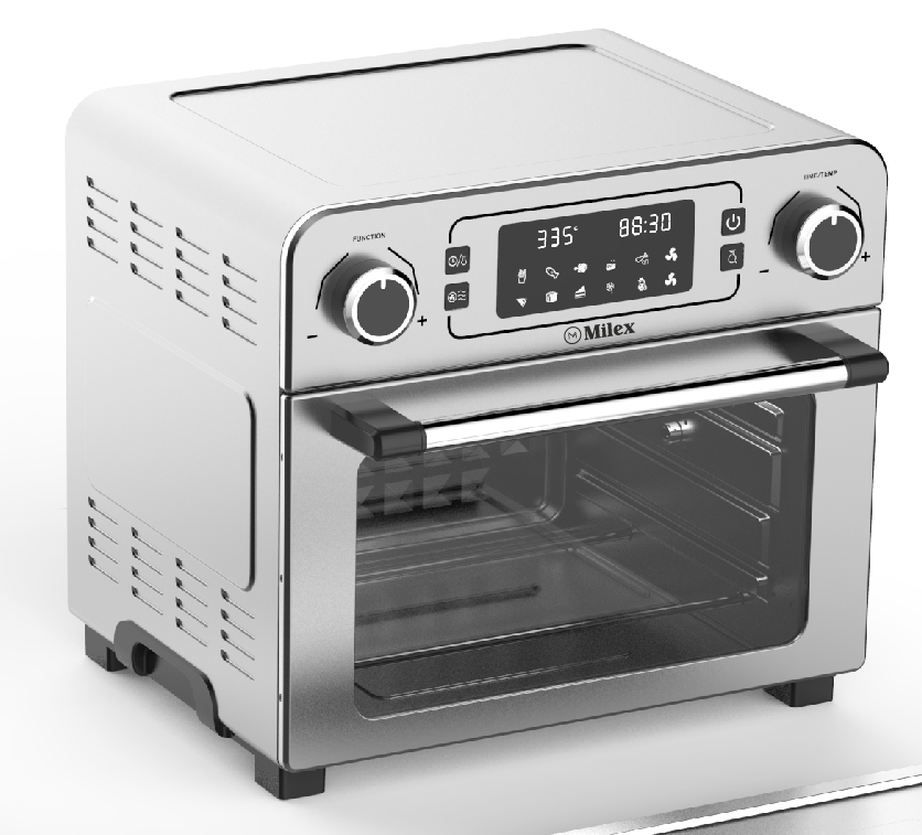 Milex 23 Litre Air Fryer Oven With Rotisserie MAO002