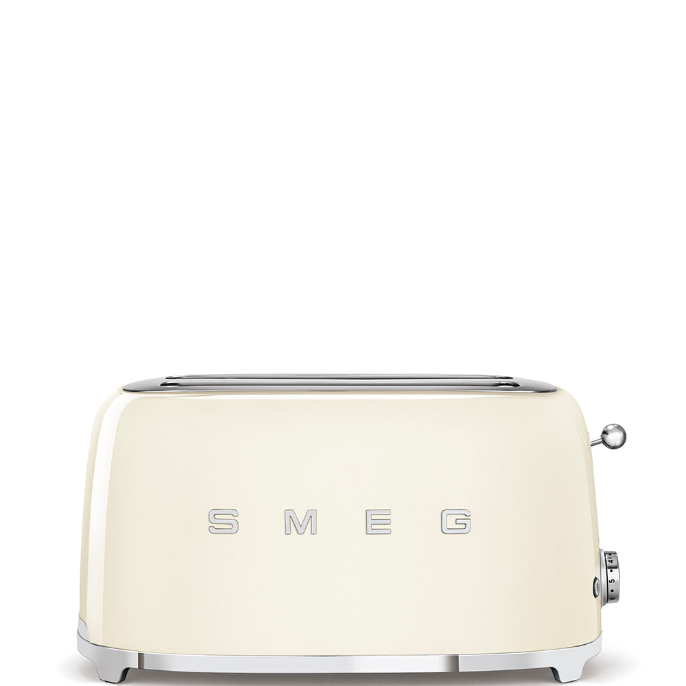 Smeg 50'S Retro Style 4 Slice Toaster Cream TSF02CRSA