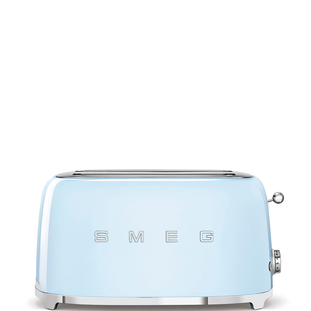 Smeg 50'S Retro Style 4 Slice Toaster Pastel Blue TSF02PBSA