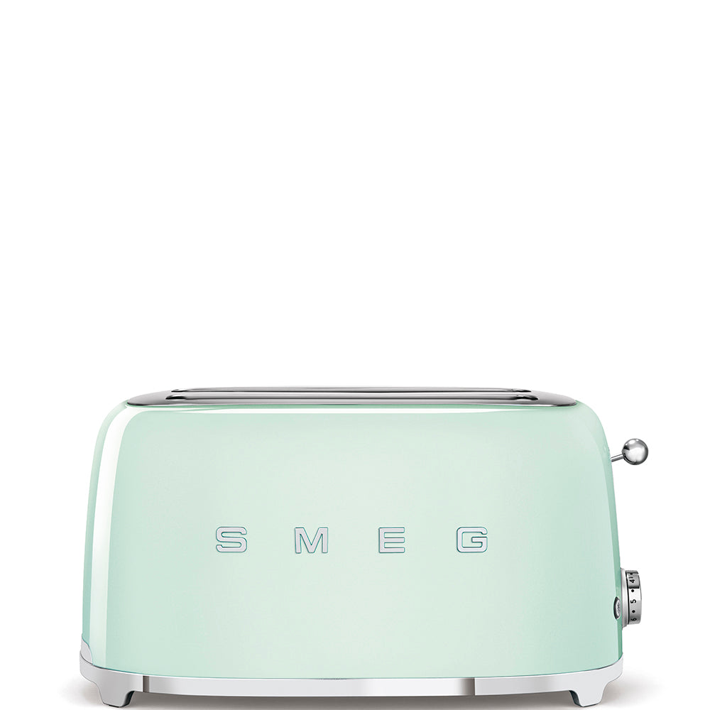 Smeg 50'S Retro Style 4 Slice Toaster Pastel Green TSF02PGSA