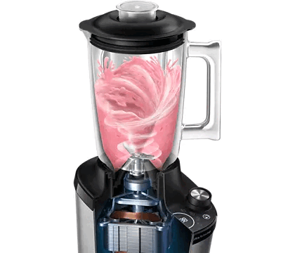 Philips 2L Metalic And Black 7000 Series High Speed Blender HR3760/00