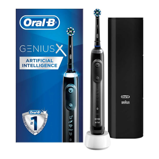 Oral B Genius X Rechargeable Electric Toothbrush Midnight Black