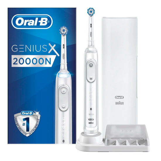 Oral B Rechargeable Electric Toothbrush Fiji White