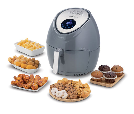 Kenwood Air Fryer kHealthy Fry 5,5L Grey HFP50.000GY