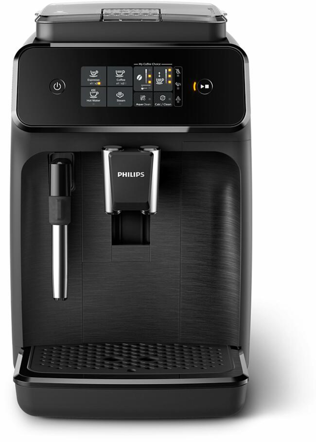 Philips Series 1200 Fully Automatic Espresso Machine Black EP1220/00