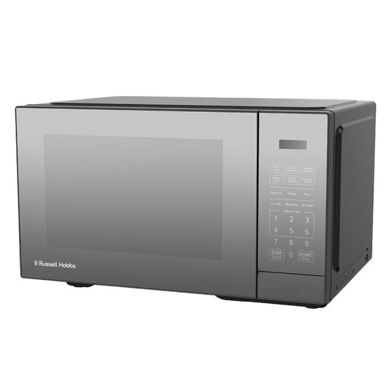 Russell Hobbs 20L Electronic Microwave Mirror Finish Black RHEM21L