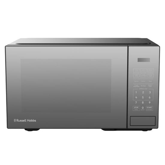 Russell Hobbs 30L Electronic Microwave Mirror Finish Black RHEM31L