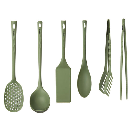 Risoli Dr.Green Nylon Utensil Set – 6pcs 020080/36DR0