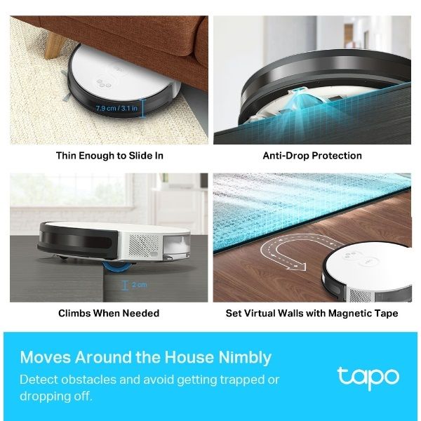 TP-Link Tapo RV10 Lite - Smart Robot Vacuum Cleaner