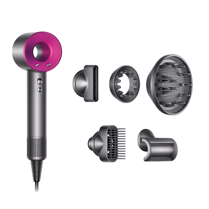 Dyson Supersonic Hair Dryer Iron/Fuchsia HD07 386732-01