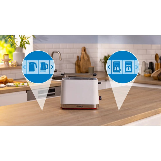 Bosch MyMoment Compact Toaster White TAT4M221