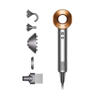 Dyson Supersonic Hair Dryer Bright Nickel/Bright Copper Hd07 389922-01