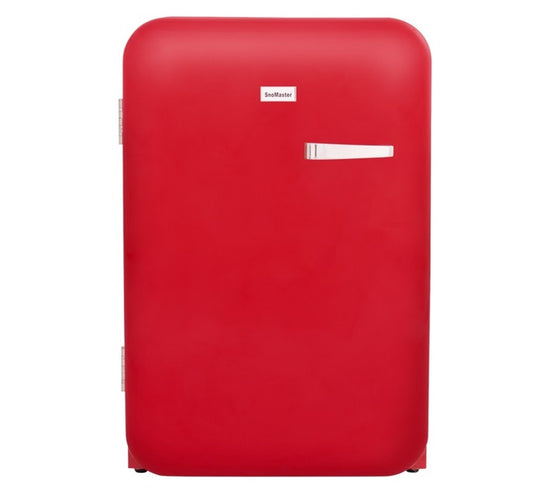 Snomaster 115Lt Red Under Counter Freezer Cooler - DBQ-220E