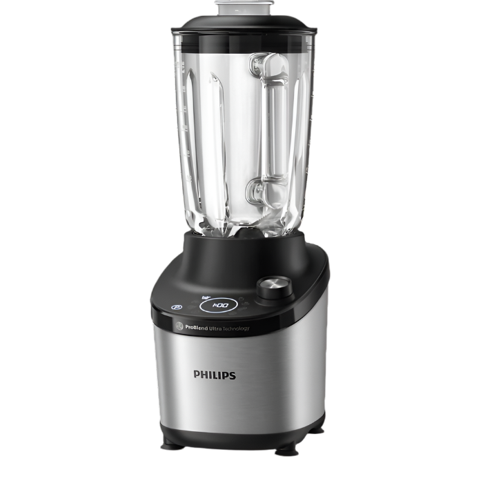 Philips 2L Metalic And Black 7000 Series High Speed Blender HR3760/00